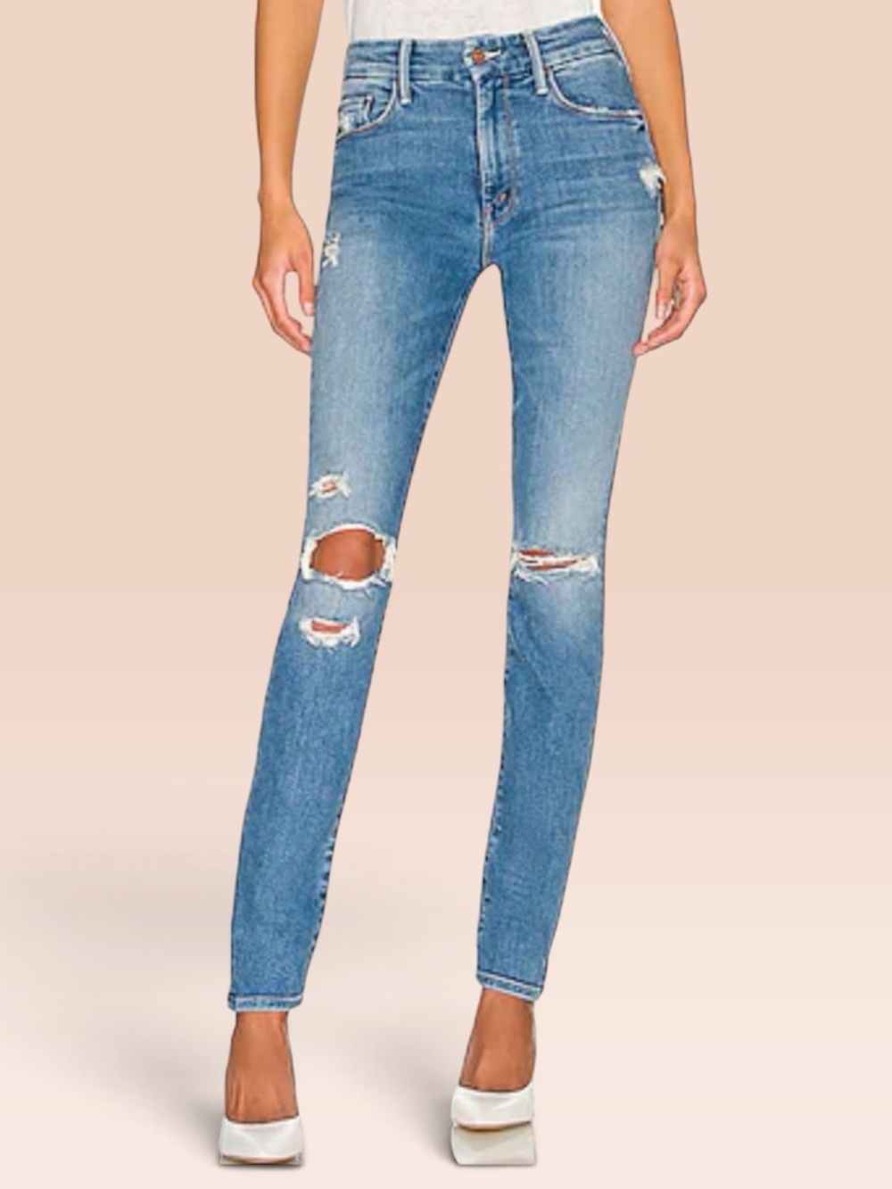 MOTHER The Looker Skimp Jeans Size 24 Play Like A Pirate